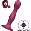 Дилдо Satisfyer Double Ball-R Silicone Garnet Photo 3
