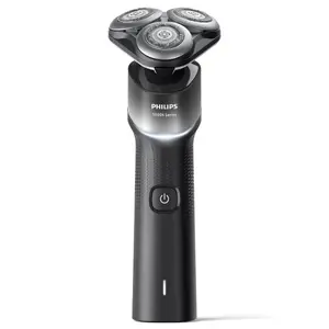 Philips Shaver 5000X series X5004/00 mitras un sausas skūšanas elektriskais skuveklis ar rotācijas skūšanas sistēmu, PowerCut tehnoloģiju un zilu korpusu