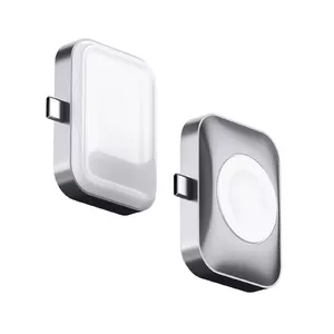 Mobile device charger Satechi ST-UC2WCDM USB Wireless charging Headset Smartwatch Silver White