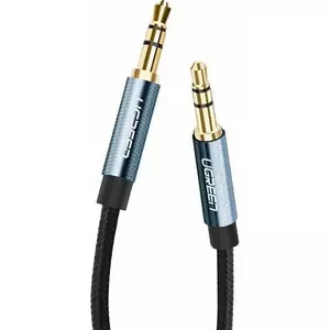 UGREEN AV122 audio kabelis 3.5mm AUX 1.5m zils