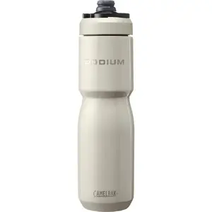 Sports water bottle CamelBak Podium Insulated Steel 650ml — vacuum-insulated stainless steel, Stone