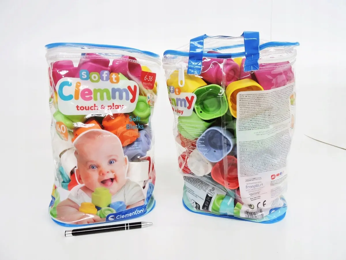 Clementoni Clemmy Bag 40 soft building blocks Photo 8
