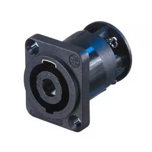 Neutrik NL4MP-ST wire connector speakON Black