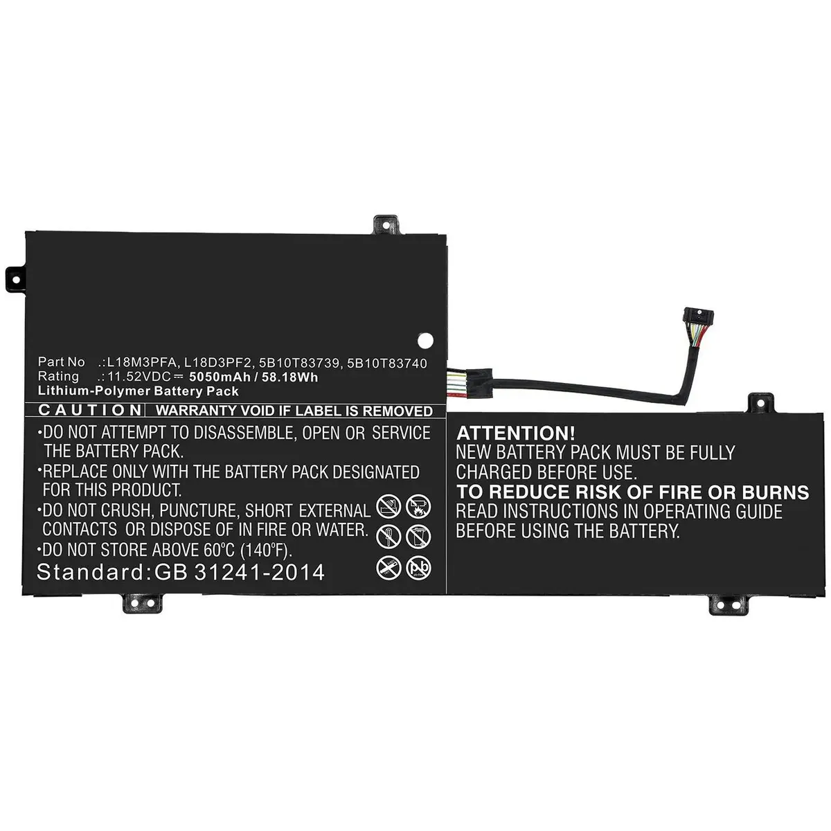 CoreParts MBXLE-BA0242 Akumulators Lenovo Notebook Laptop