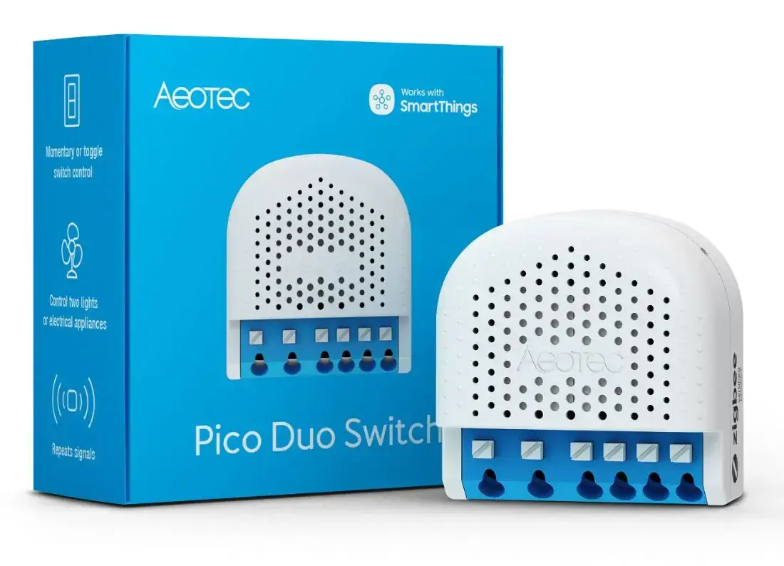 AEOTEC Pico Duo Switch Zigbee (AEOZZGA003) Photo 2