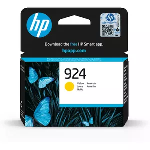 Ink Cartridge HP 924 Yellow Standard Yield 400 pages