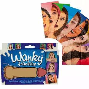 Платочки SPENCER & FLETWOOD WANKY HANKIES 7 — набор из 7 больших женских многоразовых платков