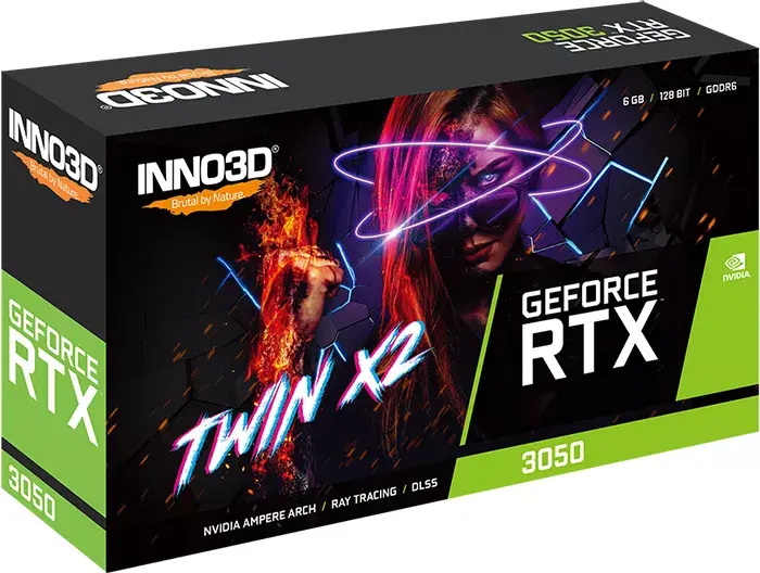 Видеокарта Inno3D GeForce RTX 3050 Photo 2