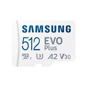 Flash memory Samsung 512GB MicroSDXC UHS-I MB-MC512S