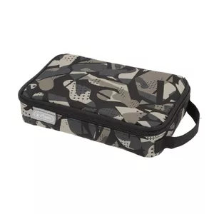 Mīksts zīmuļu maciņš Herlitz 2 Go Poliesters Pelēks 210x130x60mm