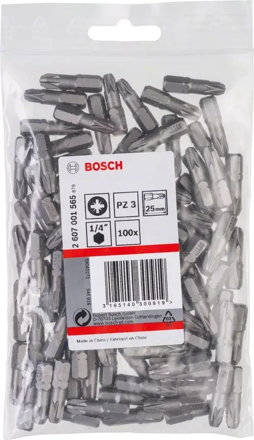Bosch набор бит PZ3 Extra Hard — 100 шт. Photo 2