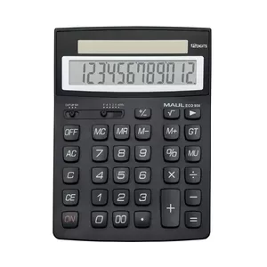 Basic Calculator Maul ECO 950 Pocket Black 12 Digits Solar