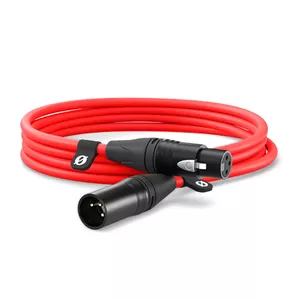 Audio Cable RØDE XLR3M-R 3m Red Male to Female XLR Connectors