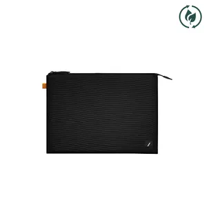 Native Union W.F.A 33 cm (13") Чехол-конверт Черный совместимость с Apple Полиэтилен Переработанный полиэстер Термопластичный полиуретан Кожа Натуральная кожа