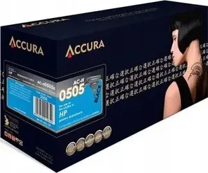 Картридж с тонером Accura для HP No. 05A CE505A XL — чёрный, повышенной ёмкости