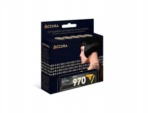 Ink cartridge Accura LC970/1000Y XL high capacity, yellow