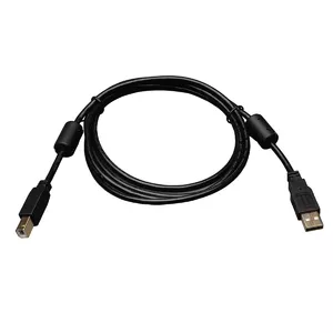 Кабель Tripp Lite U023-006 USB 2.0 от A до B с ферритовыми фильтрами штекер-штекер позолоченные контакты черный