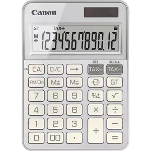 Basic Calculator Canon KS-125KB Desktop 12 Digits Silver