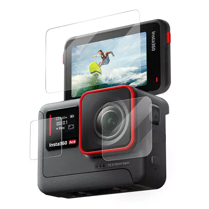 Telesin закалённое стекло S6-FLM-02-TIS для Insta360 Ace Photo 2