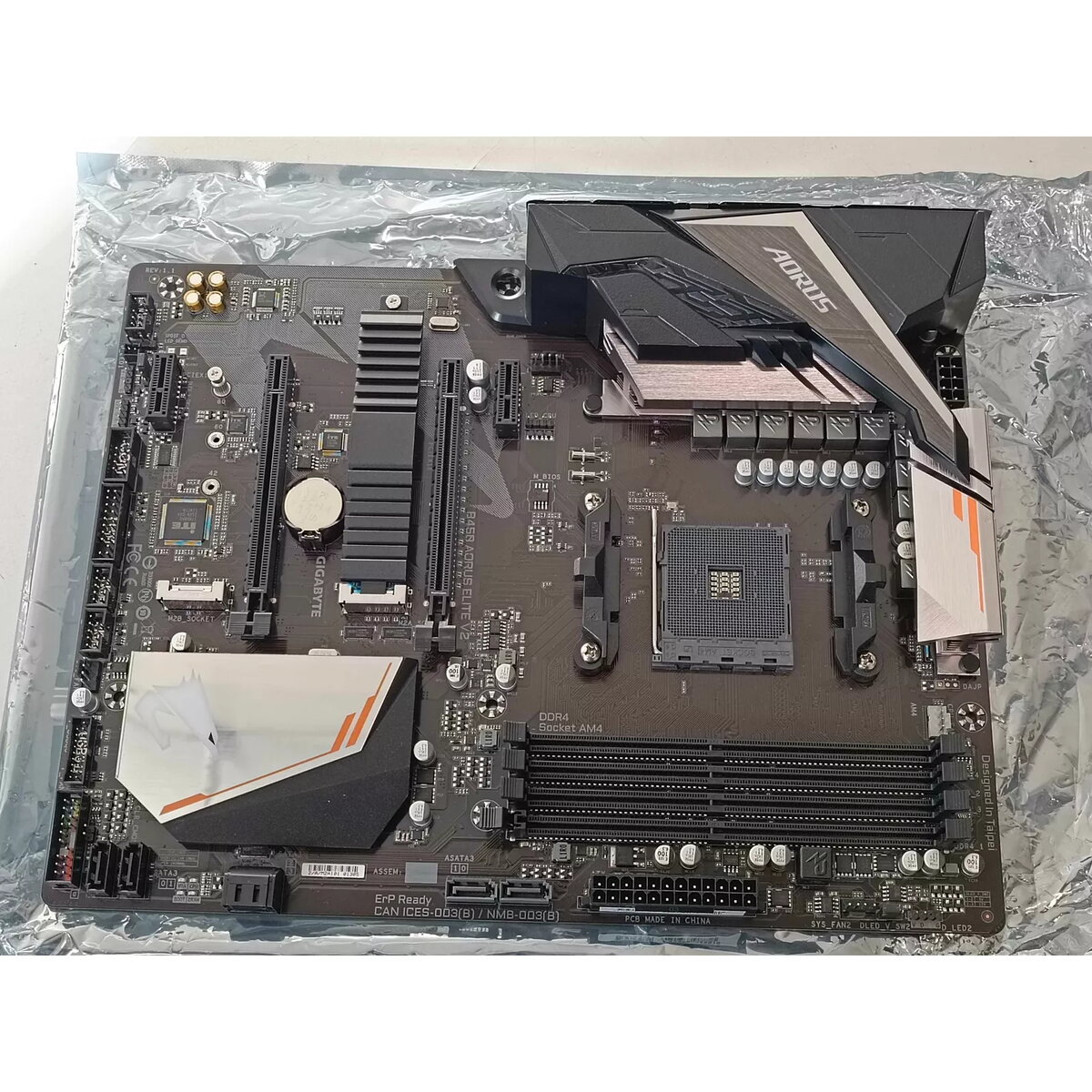Pamatplate GIGABYTE B450 AORUS ELITE V2