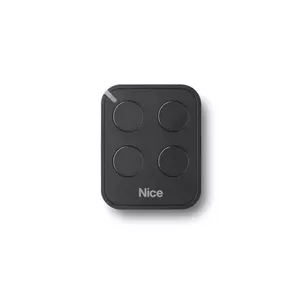 Remote control Nice FLO4RE — 4-button press remote for roller shutters, 200 m range, black