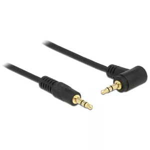 DeLOCK 3.5 mm, 1 m audio kabelis 3.5mm Melns