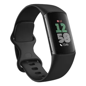 Fitbit Charge 6 melns aktivitātes trackers