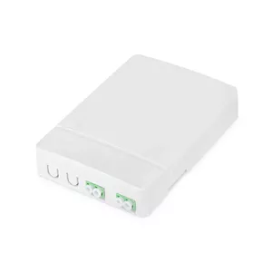 FTTH Enclosure Digitus DN-931096 2 x LC/APC DX Couplers Wall Mount White