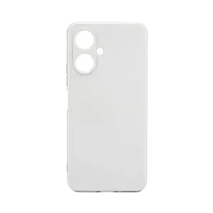 Силиконовый чехол iLike для Xiaomi Poco M6 Nano, серебристый