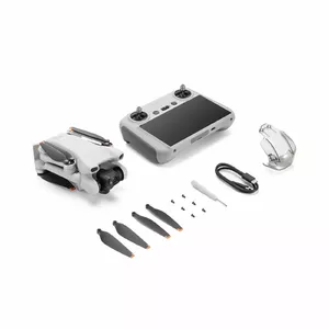 DJI Mini 3 (RC) 4 rotori Mini drons 48 MP 3840 x 2160 pikseļi 2453 mAh Pelēks, Balts