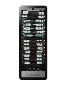 Kompresora vīna dzesētājs La Sommelière APOGEE185DZPRO — 184 pudeles, melns, 38 dB, enerģijas klase F