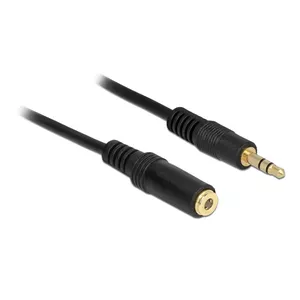 DeLOCK 83766 audio kabelis 2 m 3.5mm Melns