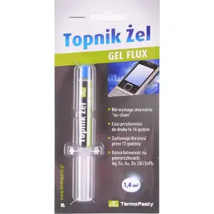 Термопаста-флюс AG TermoPasty Topnik Żel 1,4 см³ (GEL-FLUX) AGT-047