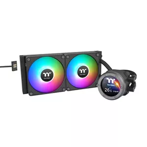 Datora dzesēšanas sistēma Thermaltake CL-W414-PL12SW-A 12 cm Melna