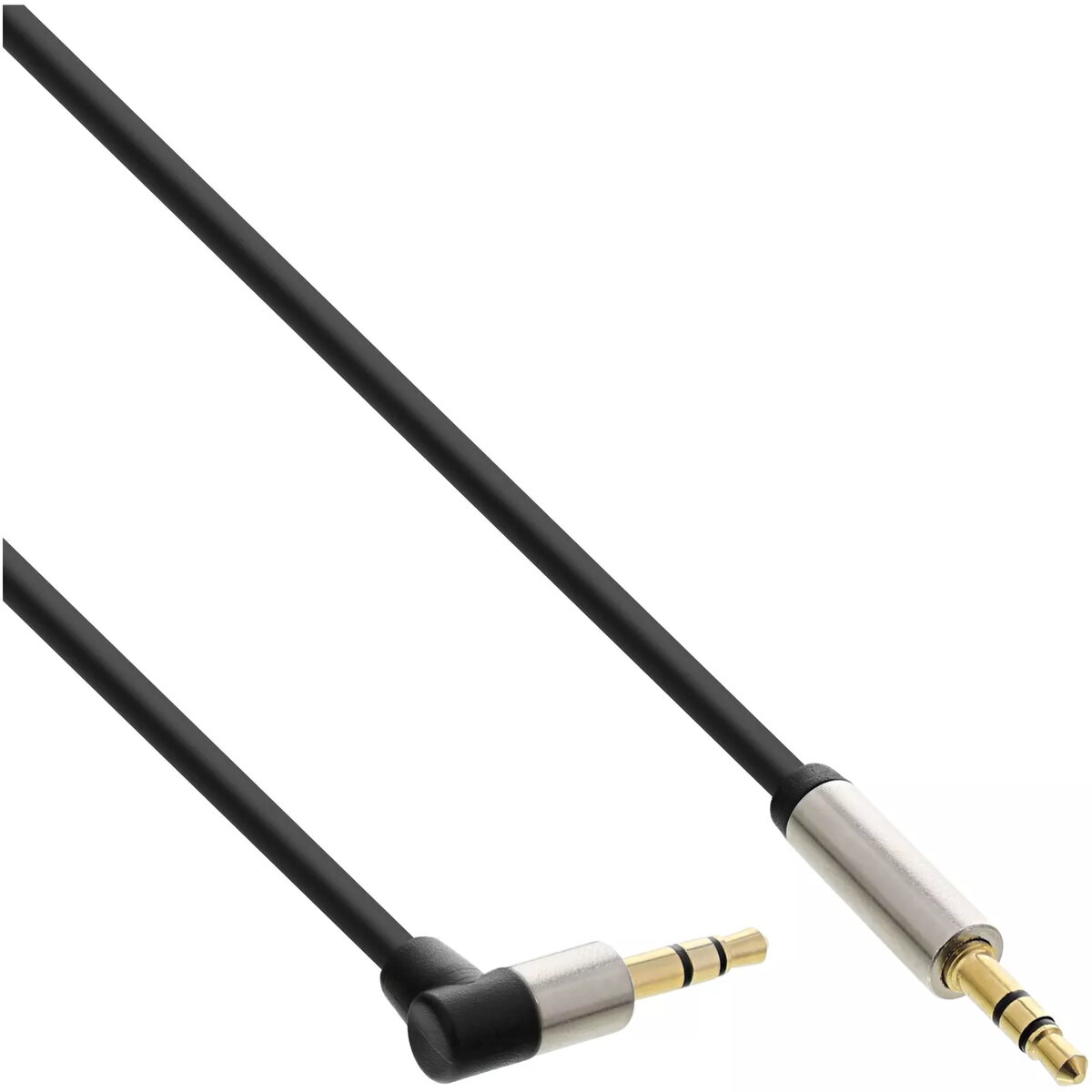 Аудиокабель InLine Slim 3.5mm Male/Male Photo 1