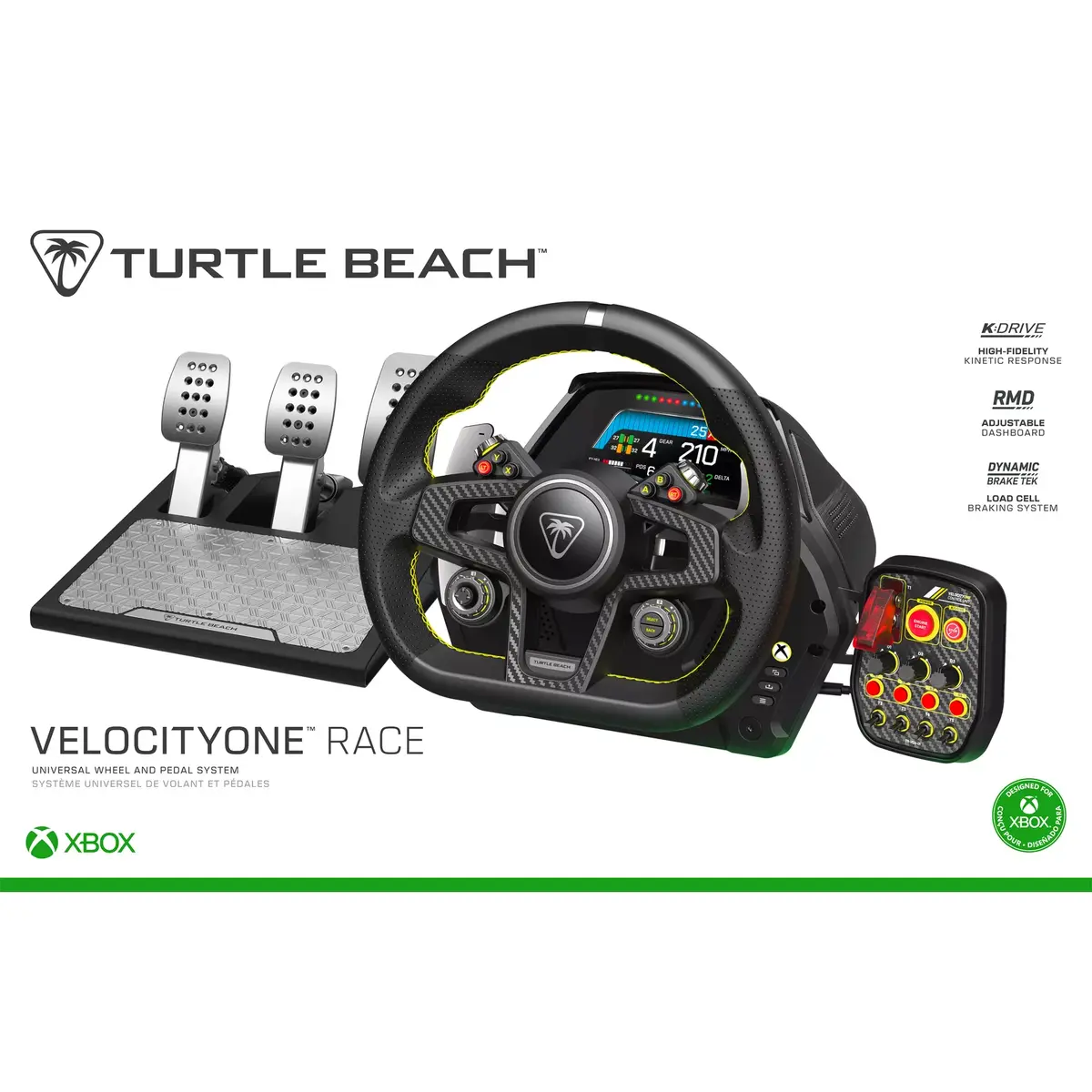 Stūres rats + Pedāļi Turtle Beach VelocityOne Melns Photo 11