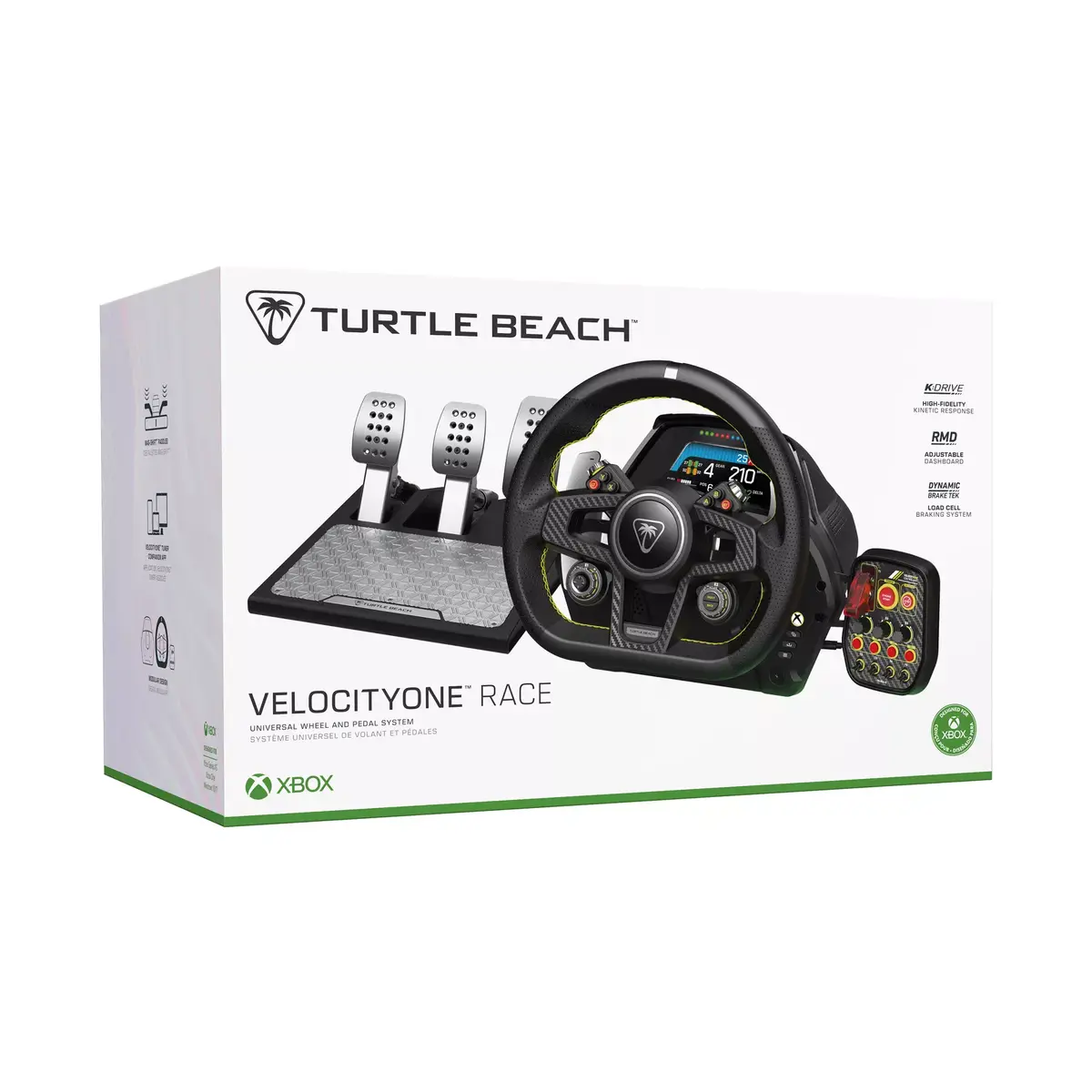 Stūres rats + Pedāļi Turtle Beach VelocityOne Melns Photo 12