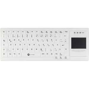 Беспроводная компактная TKL клавиатура GETT CleanType Xtra Touch Protect WL — 2.4 ГГц, без цифрового блока