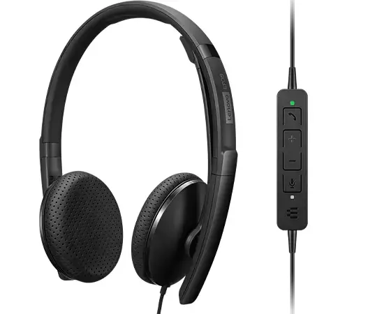 Lenovo 4XD1M39028 Vadu binaurālās austiņas USB