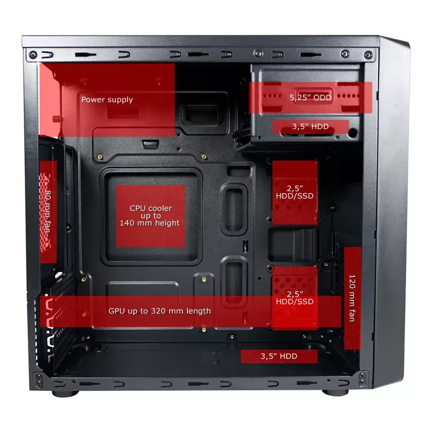 Компьютерный корпус LC-Power LC-2017MB-ON Photo 11