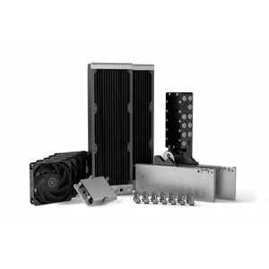 Water block + Backplate EK Water Blocks EK-Pro QDC Nickel Stainless Steel Black