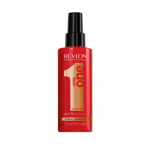 Hair treatment spray REVLON UniqOne 150 ml — leave-in multi-benefit spray for all hair types