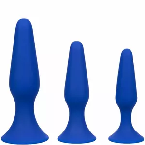 Anal Plug CALEXOTICS Silicone Blue