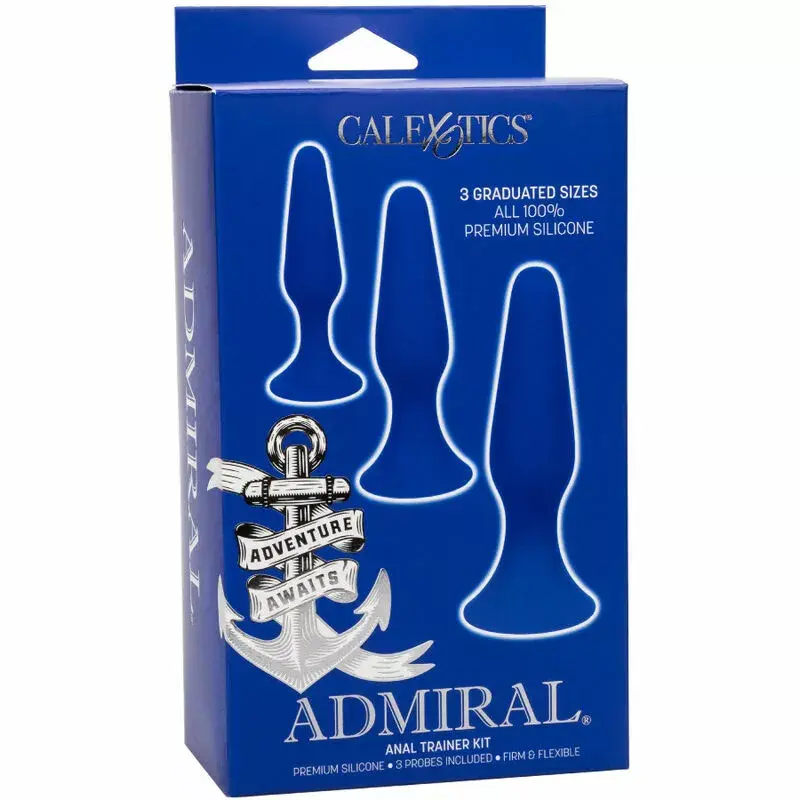 Anal Plug CALEXOTICS ADMIRAL KIT 3 Photo 4