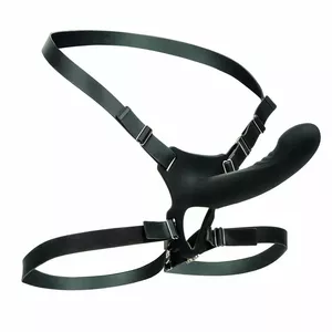 Strap-On CALEXOTICS Silikons Melns