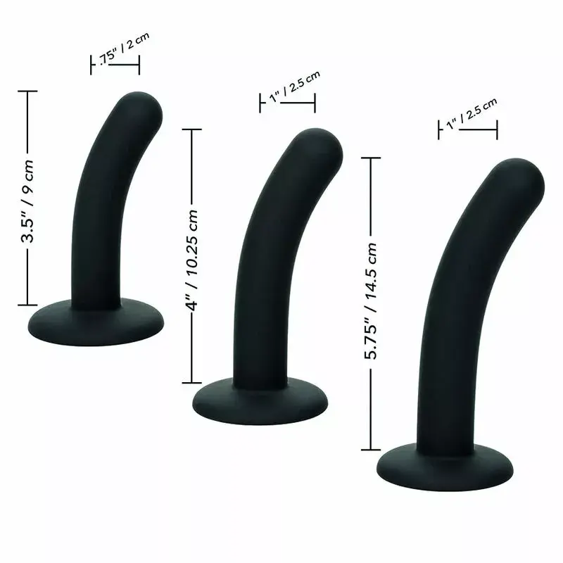 Страпон California Exotics Boundless Curve Pegging Kit Photo 11