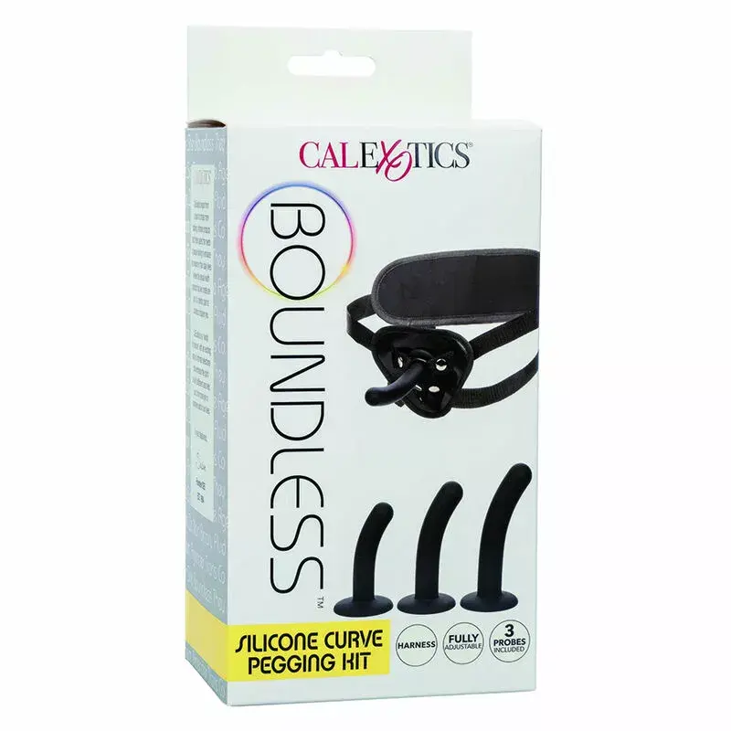 Страпон California Exotics Boundless Curve Pegging Kit Photo 13