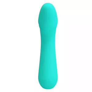 Вибратор pretty love CETUS — силиконовый, перезаряжаемый, водонепроницаемый, aqua green