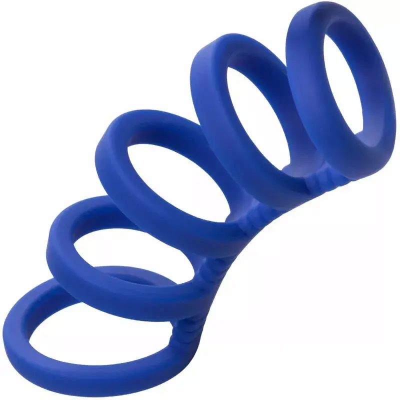 Penisa stiprinājums CalExotics Admiral Xtreme Cage Blue Photo 2