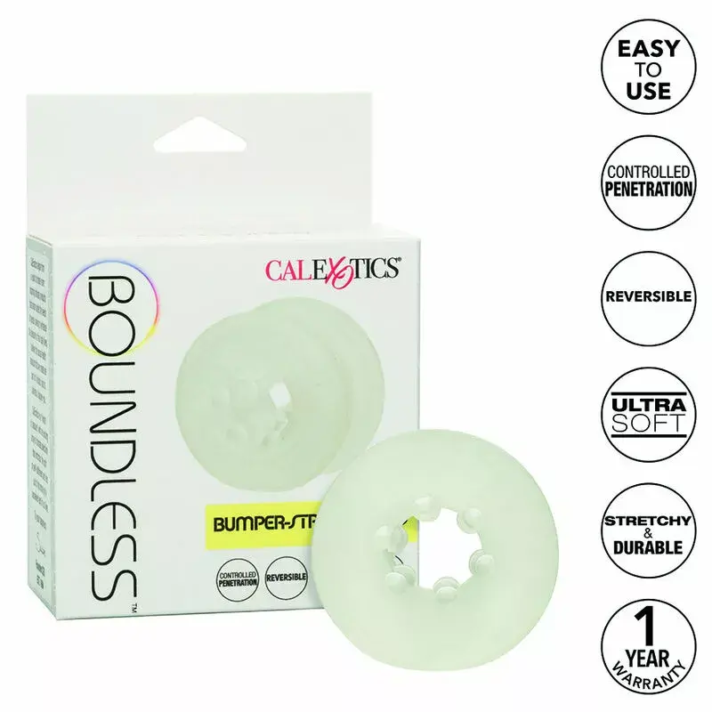 Penisa stiprinājums CalExotics BOUNDLESS BUMPER-STROKER RING Photo 2